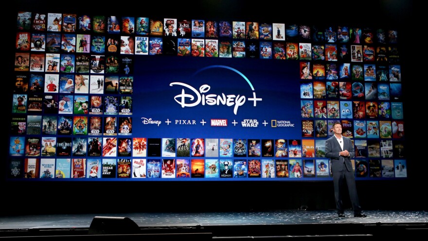 The Walt Disney Company exhibited details of its Disney+ streaming service at a Disney expo in August. The service goes live Nov. 12.