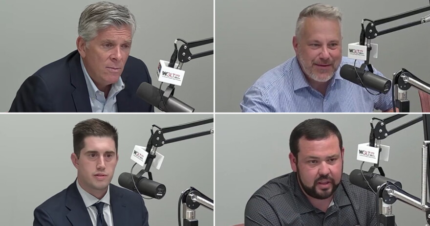 Darin LaHood, Eric Sorensen, Dillan Vancil, and Paul Nolley