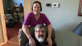 Nancy and Bill Dynes at their home in Indianapolis.