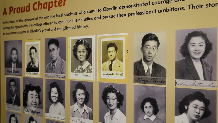 Oberlin College took in about 40 Japanese American students in the early 1940s [photo: Stephanie Jarvis/ideastream]