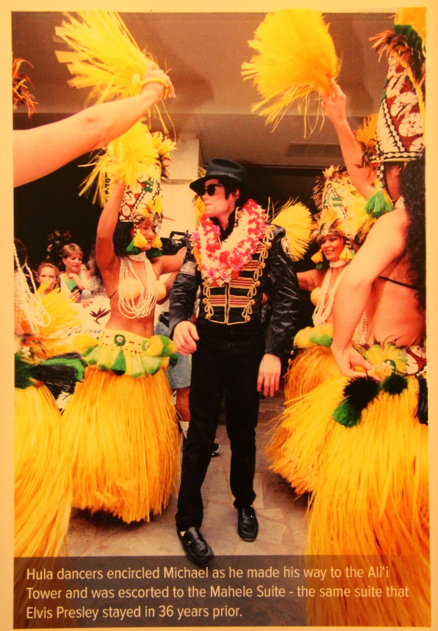 Michael performs at Hilton Hawaiian Village