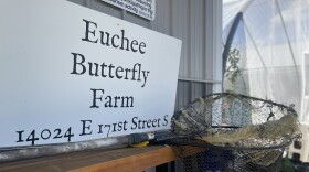 The Euchee Butterfly Farm is situated near Leonard in northeast Oklahoma.