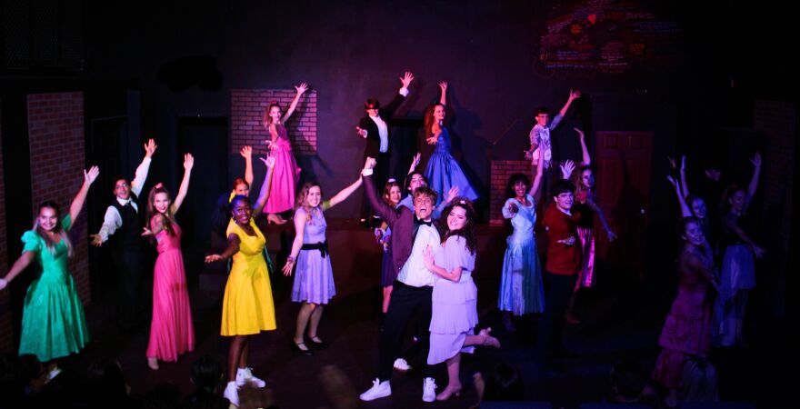 Scene from Fort Myers Theatre's production of 'Footloose the Musical'