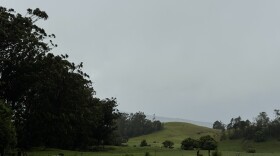 Hurricane Lala brought heavy rains and strong winds to Waimea on Hawaiʻi Island on Saturday morning.