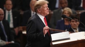 President Trump delivers the State of the Union address to Congress in 2019.