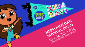 NEPM Kids & PBS Kids present NEPM KIDS SAY! Saturday, Oct. 22, 10 a.m. to 3 p.m. Court Square, Springfield.
