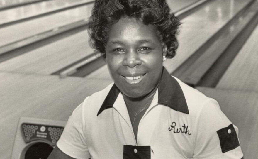 Milwaukee bowler Bertha Eichelberger.