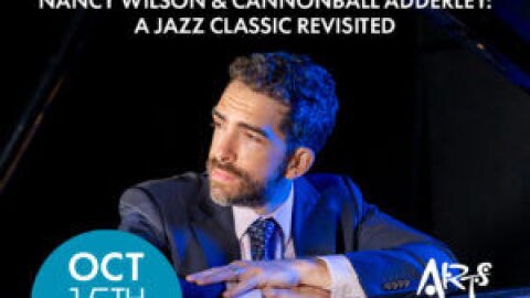 Arts Bonita poster for Zach Bartholomew October concert.
