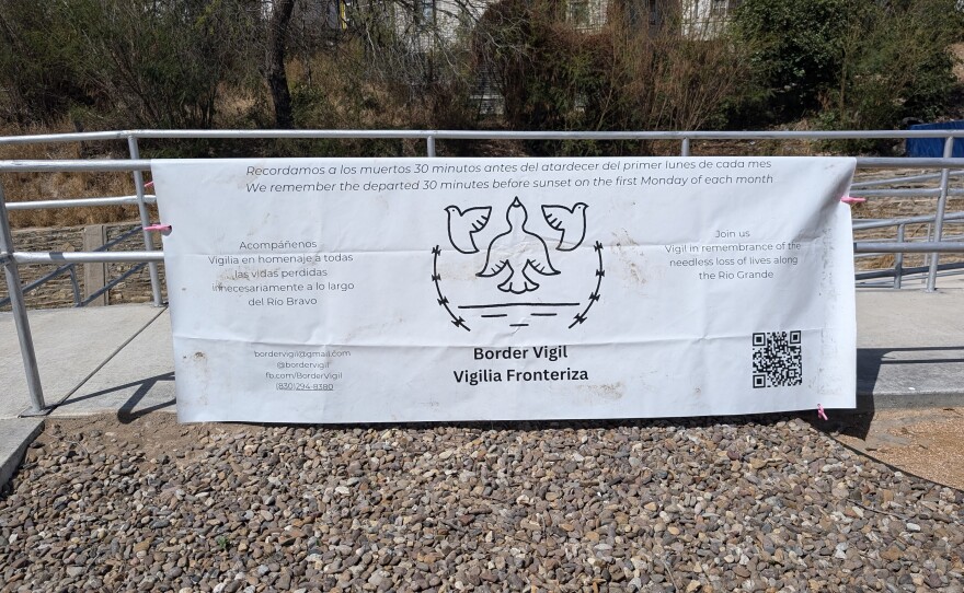 The Border Vigil hosts vigils in Eagle Pass for people who have died while attempting to cross the border.
