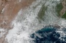 Clouds build on Thursday afternoon on April 9, 2026