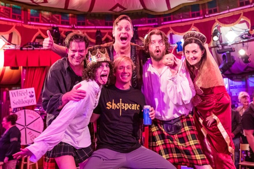 The cast of Shotspeare.