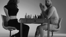 Naked Chess by Jennifer Shahade references a 1963 photograph of artist/chess player Marcel Duchamp playing against a nude woman.