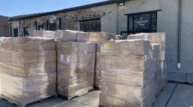 This is an example of the magnitude of supplies Gravity Diagnostics needs as it prepares to process thousands of COVID-19 tests.