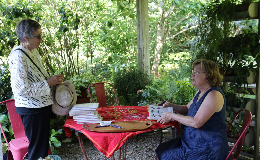 Photos of the home garden of CAI's The Garden Lady, C.L. Fornari 