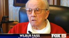 Wilbur Faiss, who's been married more than 78 years. 