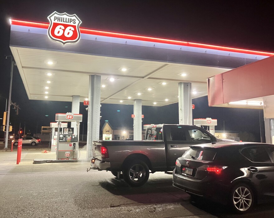 Pekin gas stations like the Pekin Gas location at 1401 Broadway Road can now apply for a license to sell packaged liquor. It isn't known if the Pekin Gas owner will take advantage of the opportunity.