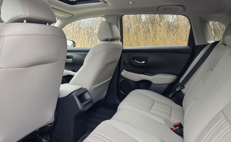 2026 Honda HR-V AWD EX-L rear seat