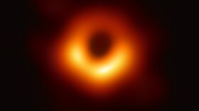 A recent science headline that's generated a lot of discussion: The first image of a black hole by the Event Horizon Telescope. The object M87* is located at the heart of distant galaxy Messier 87.