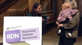 Dietitians meet at the Indiana Statehouse.