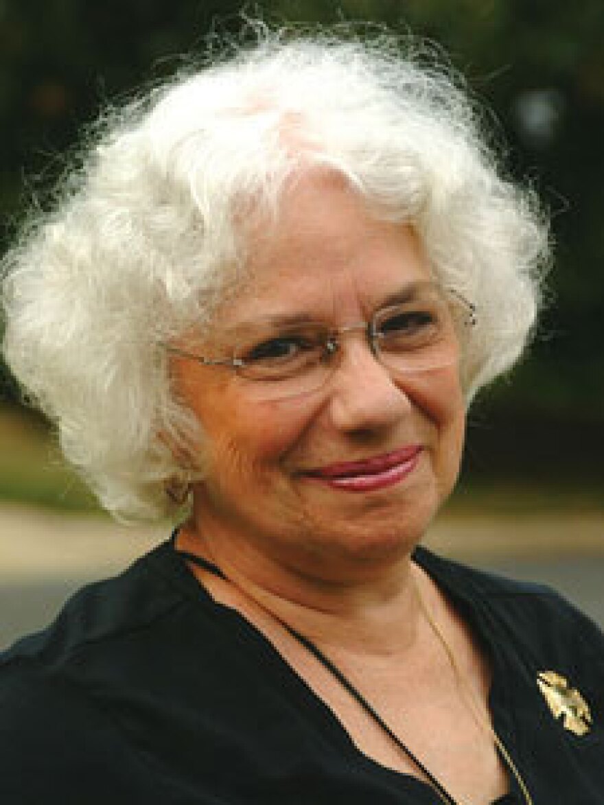 Adele Welty, who lost her son on Sept. 11, says she opposes the death penalty — "even though it's a big hill to climb in this particular case."