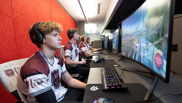 Missouri State University students engage in esports on campus.