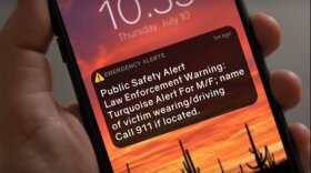An example of a Turquoise Alert issued for people missing under suspicious circumstances in Arizona.