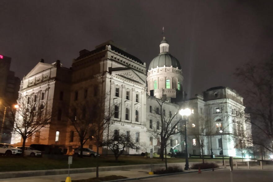 The Indiana Statehouse