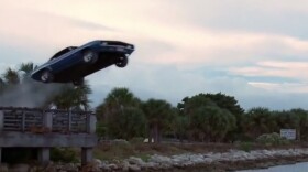 The RNC's image of the country with President Obama at the wheel.