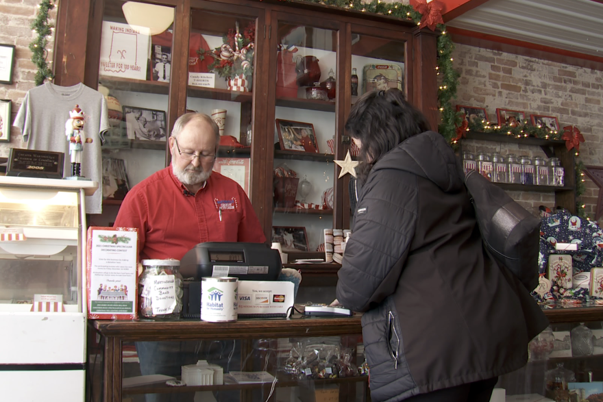 Martinsville Candy Kitchen owner John Badger