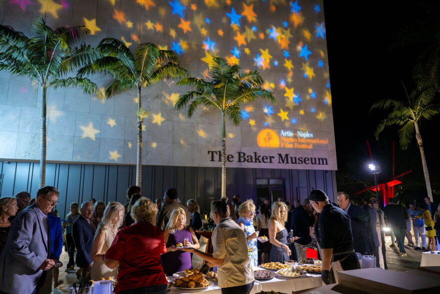 The opening night of the Naples International Film Festival (NIFF) at Artis-Naples on Thursday afternoon, October 23, 2025, in Naples, FL. 