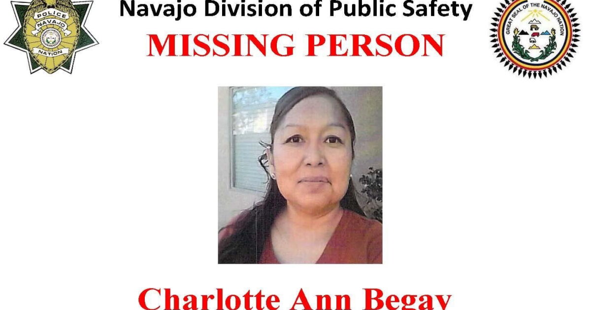 Navajo Nation authorities seeking missing woman in northwestern New Mexico