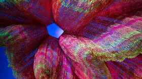 Janet Echelman study 'Butterfly Rest Stop 1/9 Scale' is part of 'Radical Softness' exhibit opening November 16 at Sarasota Art Museum.