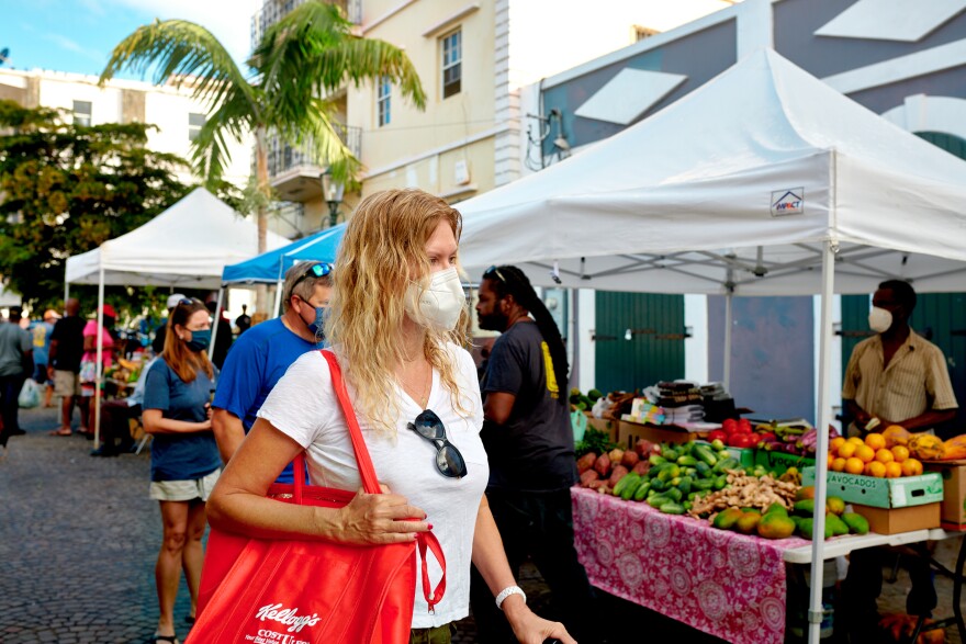 After 26 years, my mom finally brings me to the local farmers' market.