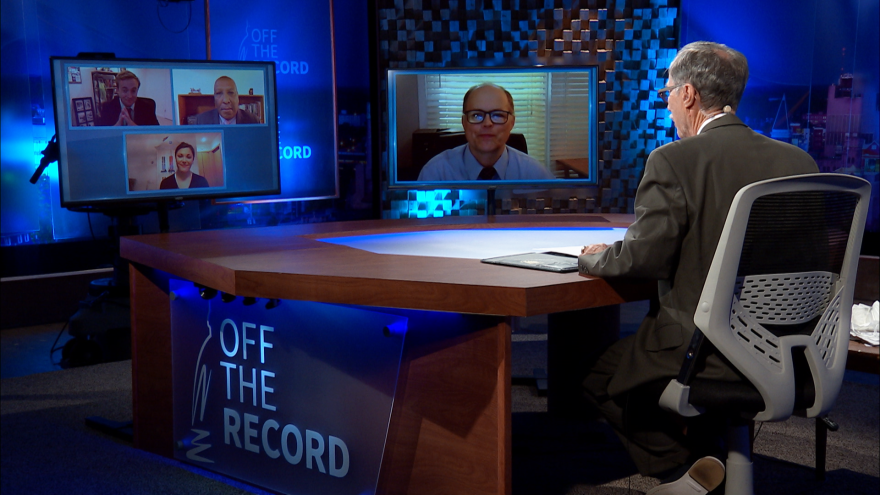 Tom McMillin appearing on Off the Record with Tim Skubick