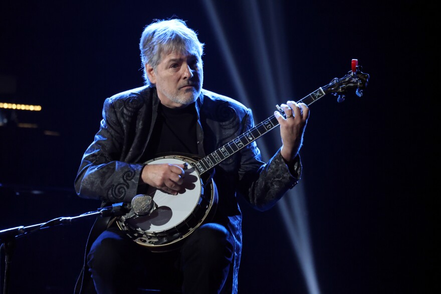 Béla Fleck performs "Rhapsody in Blue(Grass)" on the 67th Grammy Awards Premiere Ceremony at the Peacock Theater on Feb. 2, 2025.