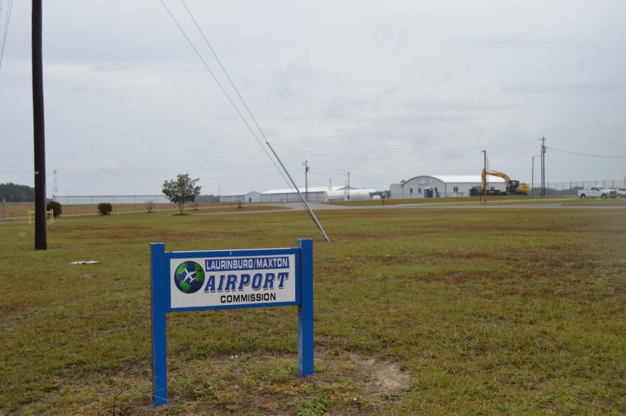 Laurinburg/Maxton Airport.