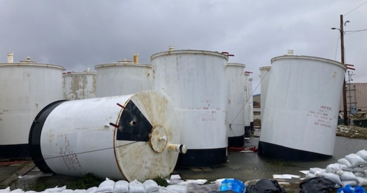In the midst of the storm, a mad rush to keep the power on in Hooper Bay