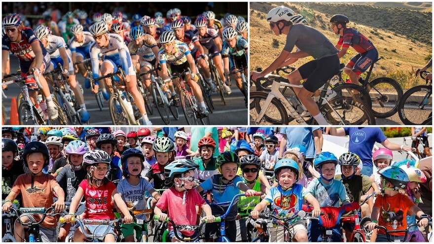The Boise Twilight Criterium is Saturday, July 11th. The Bogus Hill Climb is Sunday, July 12th.