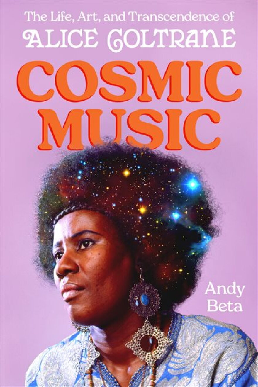 Andy Beta's 2026 biography of multi-instrumentalist, composer, and spiritual leader Alice Coltrane.