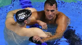Ryan Lochte swims during 2021 U.S. Olympic Trials