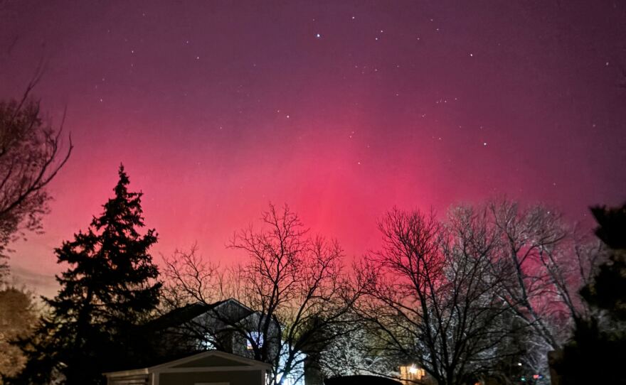 Researchers with the National Oceanic and Atmospheric Administration (NOAA) forecasted the storm ahead of the display.