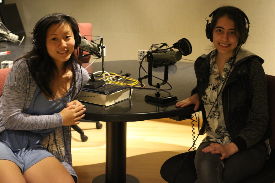 RadioActive podcast hosts Maya Konz and Surya Hendry.