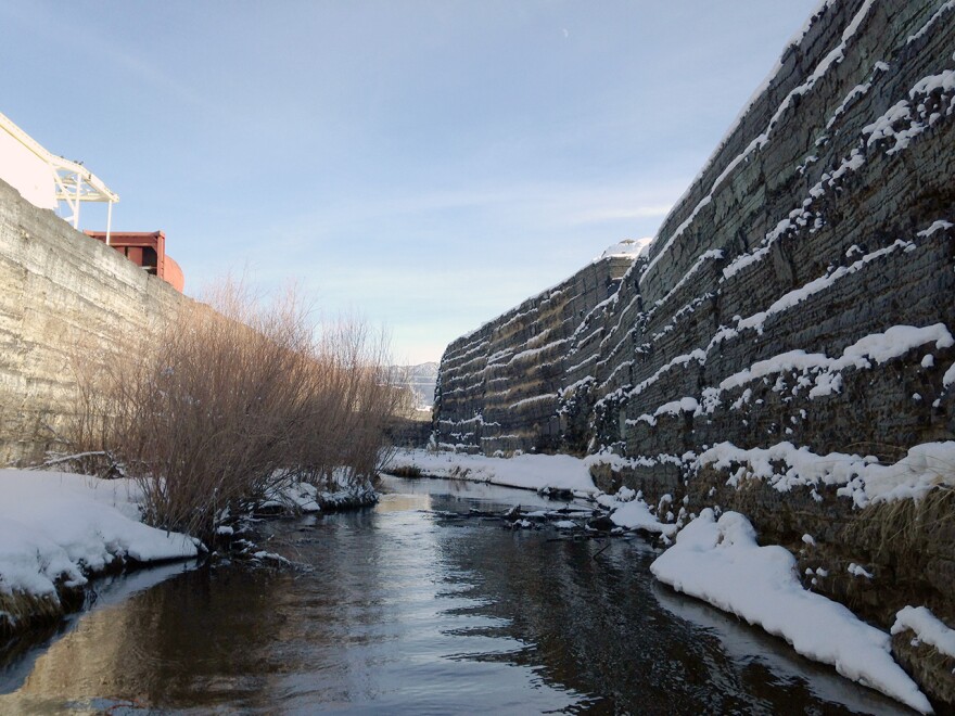 This section of Silver Bow Creek that runs through Slag Canyon in Butte will be rerouted in EPA's "proposed plan" for changes to the 2006 Record of Decision. 