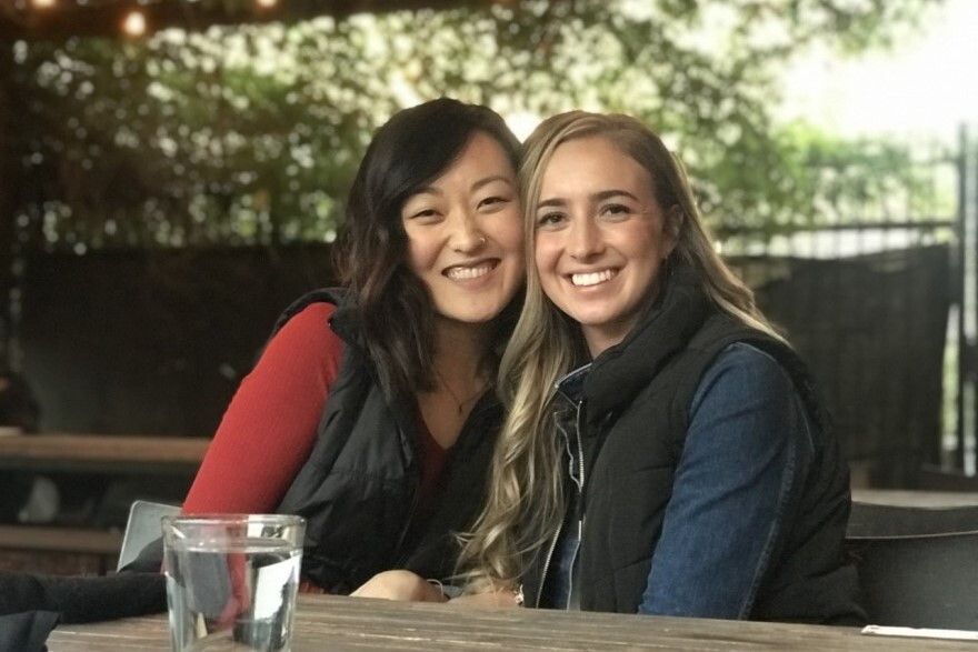 Noelle Broughton, left, is a 25-year-old graduate student seeking mental health care. The roadblocks she has faced in search of a provider has made her question if treatment is worth it.