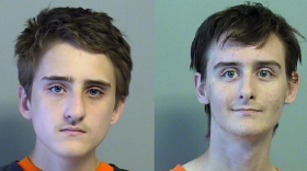 16-year-old Michael Bever (left), and his brother, 18-year-old Robert Bever (right)