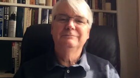 Bloomington Mayor John Hamilton during Facebook Live Tuesday afternoon.