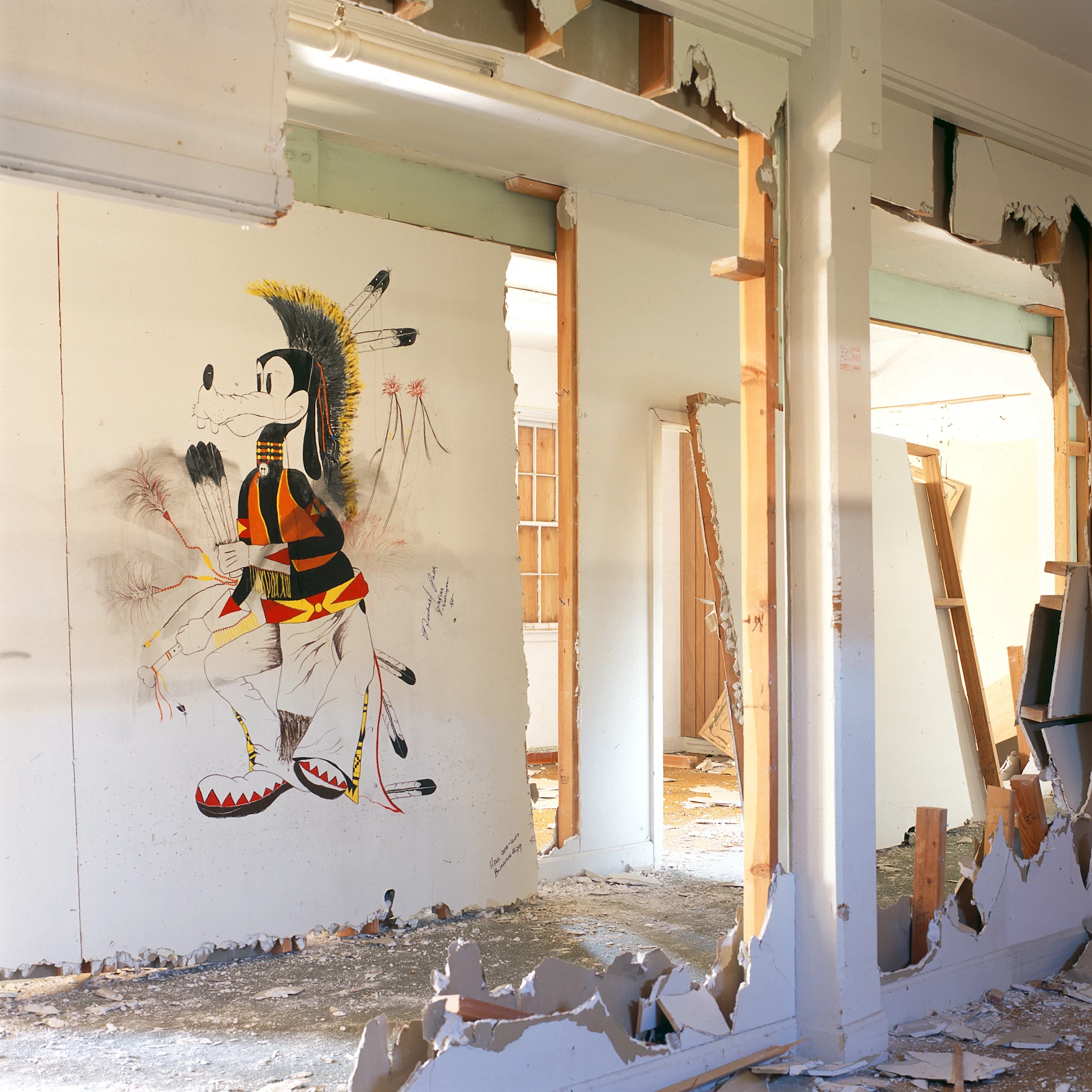 UPR - Murals from Utah’s Intermountain Indian School are finally going on display