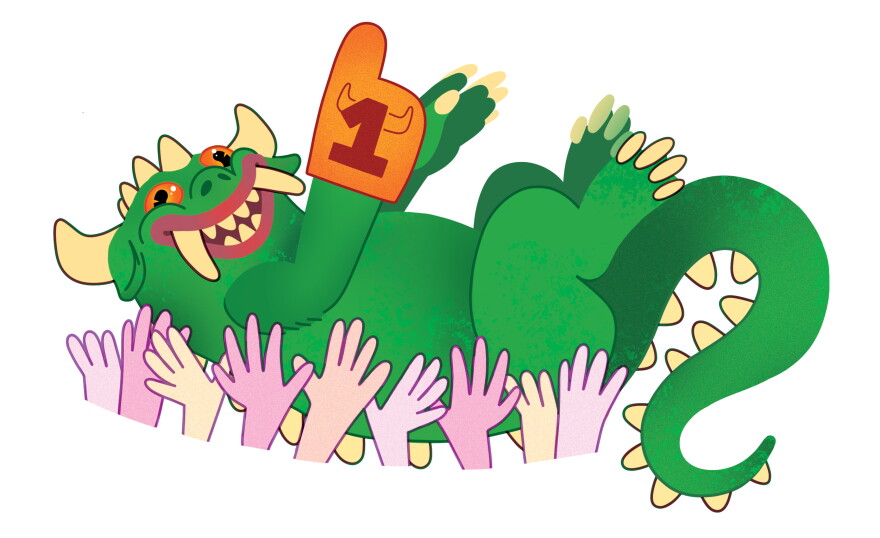 Hodag Vector The Hodag: The mythical story behind Rhinelander’s symbol of pride ...