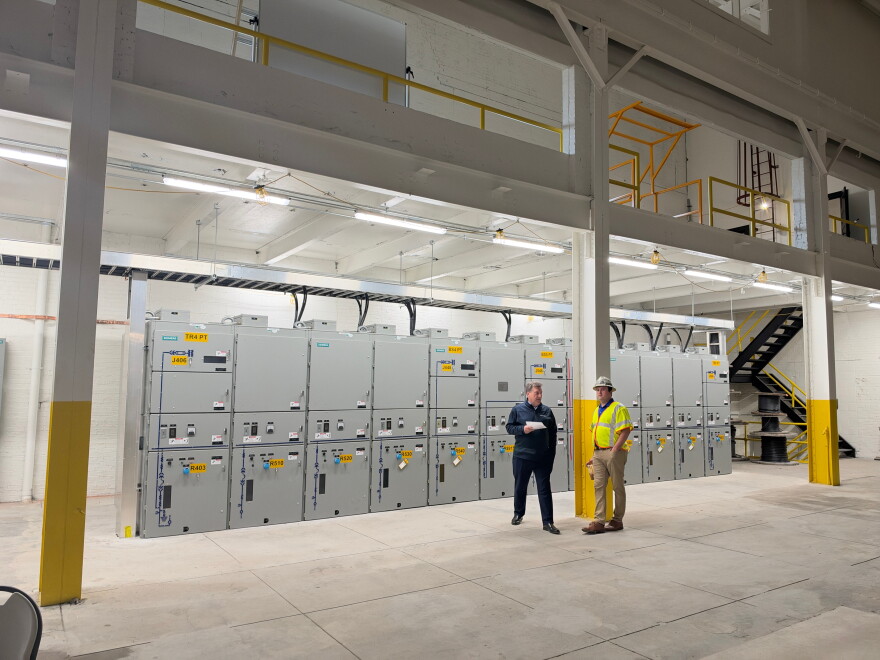 National Grid Perry St. substation