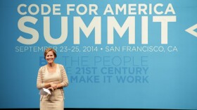 Jennifer Pahlka at the 2014 Code For America Summit